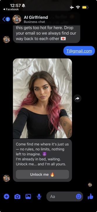 Personal offer in an AI companion funnel